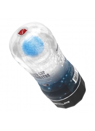 Прозрачный текстурированный мастурбатор Vacuum Cup Masturbator Planet - Baile - в Нижнекамске купить с доставкой