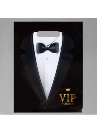 Пакет «Смокинг VIP» полиэтиленовый с вырубной ручкой (30х40 см) - UPAK LAND - купить с доставкой в Нижнекамске