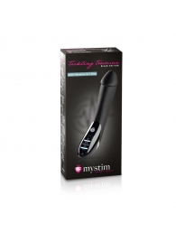 Вибратор с электростимуляцией Tickling Truman Black Edition - 27 см. - MyStim - купить с доставкой в Нижнекамске