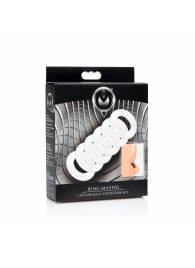 Комплект из 6 прозрачных эрекционных колец Ring Master Custom Ball Stretcher Kit - XR Brands - в Нижнекамске купить с доставкой