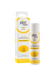 Силиконовый лубрикант с жожоба pjur MED Soft glide - 100 мл. - Pjur - купить с доставкой в Нижнекамске