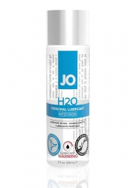 Возбуждающий лубрикант на водной основе JO Personal Lubricant H2O Warming - 60 мл. - System JO - купить с доставкой в Нижнекамске