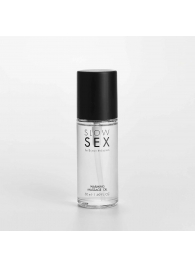 Съедобное cогревающее массажное масло Slow Sex - 50 мл. - Bijoux Indiscrets - купить с доставкой в Нижнекамске