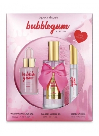 Набор средств для массажа и ласк Bubblegum Play Kit - Bijoux Indiscrets - купить с доставкой в Нижнекамске