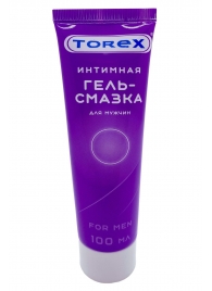 Гель-смазка на водной основе For Men - 100 мл. - Torex - купить с доставкой в Нижнекамске