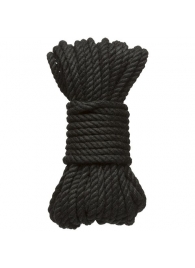 Черная верёвка для связывания и фиксации Bind Tie - 9,14 м. - Doc Johnson - купить с доставкой в Нижнекамске