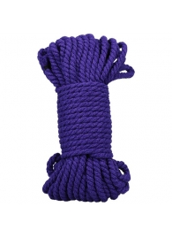 Фиолетовая верёвка для связывания и фиксации Bind Tie - 15,24 м. - Doc Johnson - купить с доставкой в Нижнекамске