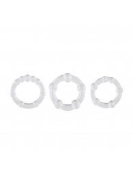 Набор из 3 эрекционных колец Erection Rings Set - Selopa - в Нижнекамске купить с доставкой