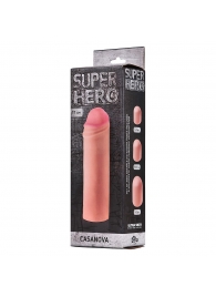 Фаллоудлинитель SUPER HERO Casanova - 18 см. - Lola Games - в Нижнекамске купить с доставкой