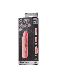 Фаллоудлинитель SUPER HERO Sex Machine - 15,5 см. - Lola Games - в Нижнекамске купить с доставкой