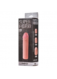 Фаллоудлинитель SUPER HERO Tempter - 16 см. - Lola Games - в Нижнекамске купить с доставкой
