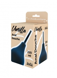Черный анальный душ Anal Douche L - Lola Games - купить с доставкой в Нижнекамске