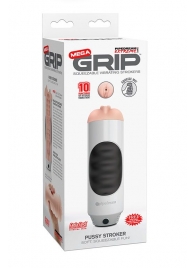 Мастурбатор-вагина Extreme Toyz Mega Grip Vibrating Stroker Mouth - Pipedream - в Нижнекамске купить с доставкой