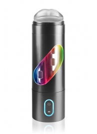 Перезаряжаемый мастурбатор-ротик Extreme Toyz Rechargeable Roto-Bator Mouth - Pipedream - в Нижнекамске купить с доставкой