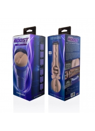 Телесный мастурбатор-анус Fleshlight Boost Blast Female - Fleshlight - в Нижнекамске купить с доставкой