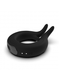 Черное эрекционное кольцо Marry Me Rechargeable Vibrating Cockring - Adrien Lastic - в Нижнекамске купить с доставкой