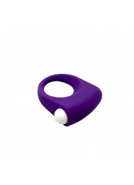 Фиолетовое эрекционное кольцо Puggle Vibrating Ring with Bullet - Adrien Lastic - в Нижнекамске купить с доставкой