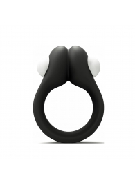 Черное эрекционное кольцо Zippy Vibrating Ring With Bullet - Adrien Lastic - в Нижнекамске купить с доставкой