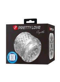 Прозрачный сквозной мастурбатор Crystle - Baile - в Нижнекамске купить с доставкой