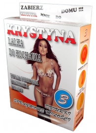 Надувная секс-кукла Krystyna - Boys of Toys - в Нижнекамске купить с доставкой