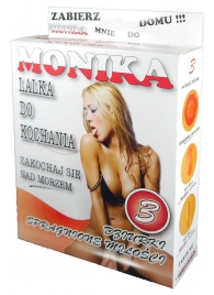 Надувная секс-кукла Monika - Boys of Toys - в Нижнекамске купить с доставкой