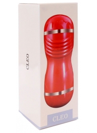 Двусторонний мастурбатор в колбе Cleo - вагина и ротик - Boys of Toys - в Нижнекамске купить с доставкой