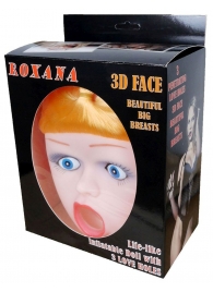Надувная секс-кукла Roxana 3D - Boys of Toys - в Нижнекамске купить с доставкой
