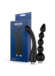 Набор из 2 насадок для анального душа Shower Douche Duo Kit - Nexus Range - купить с доставкой в Нижнекамске