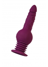 Фиолетовая мини-машина для секса Striker с пультом ДУ - 23,5 см. - ToyFa - купить с доставкой в Нижнекамске