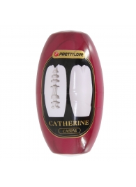 Белый мастурбатор-вагина Catherine - Baile - в Нижнекамске купить с доставкой