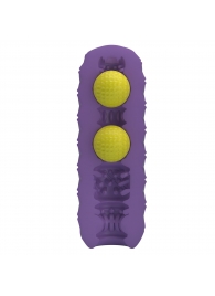 Фиолетовый мастурбатор Venus-X Twin balls - Baile - в Нижнекамске купить с доставкой
