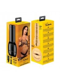 Мастурбатор-ротик Kiiroo Feel Victoria Mouth - Kiiroo - в Нижнекамске купить с доставкой