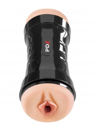 Двусторонний мастурбатор в колбе Super Flip-A-Pussy Over - Pipedream - в Нижнекамске купить с доставкой