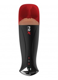 Мастурбатор-вагина в колбе с вибрацией Fuck-O-Matic Pro XL - Pipedream - в Нижнекамске купить с доставкой