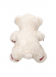 Бондажный набор: белый мишка с розовыми оковами и наручниками - Pecado - купить с доставкой в Нижнекамске