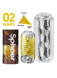 Мастурбатор Tenga Spinner DX 02 Bumps - Tenga - в Нижнекамске купить с доставкой