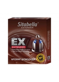 Стимулирующая насадка Sitabella Extender  Шоколад - Sitabella - купить с доставкой в Нижнекамске