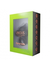 Черное эрекционное кольцо Lingus с вибрацией - Adrien Lastic - в Нижнекамске купить с доставкой