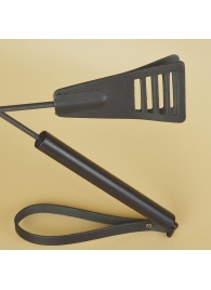 Черный кожаный стек «Сириус» - 60 см. - Sitabella - купить с доставкой в Нижнекамске