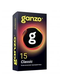 Классические презервативы с обильной смазкой Ganzo Classic - 15 шт. - Ganzo - купить с доставкой в Нижнекамске