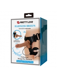 Женский страпон с вибрацией и эффектом эякуляции Oher - Baile - купить с доставкой в Нижнекамске