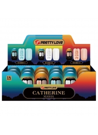 Набор из 18 мастурбаторов Catherine Masha - Baile - в Нижнекамске купить с доставкой