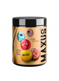 Точечные презервативы MAXUS 2000 Amazing Dots с железным кейсом - 12 шт. - Maxus - купить с доставкой в Нижнекамске