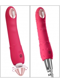 Малиновая насадка на душ с вибрацией Showers to orgasm - 20,1 см. - Orion - купить с доставкой в Нижнекамске