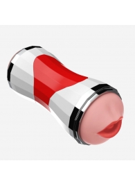 Двусторонний мастурбатор в колбе Power Grip Cup - вагина и ротик - Boys of Toys - в Нижнекамске купить с доставкой