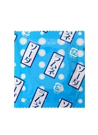 Презерватив Sagami Studded Lemonade с ароматом лимонада - 1 шт. - Sagami - купить с доставкой в Нижнекамске