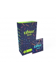 Светящиеся в темноте презервативы Expert Neon - 15 шт. - Expert - купить с доставкой в Нижнекамске