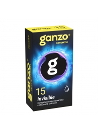Супертонкие презервативы Ganzo Invisible - 15 шт. - Ganzo - купить с доставкой в Нижнекамске