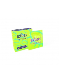 Ультратонкие презервативы Expert Invisible - 3 шт. - Expert - купить с доставкой в Нижнекамске