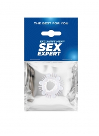 Стимулирующая насадка на пенис с несколькими видами рельефа - Sex Expert - в Нижнекамске купить с доставкой